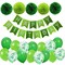 Hot Happy Birthday Decoration Multiple Color Banner Balloons Set Party Supplies